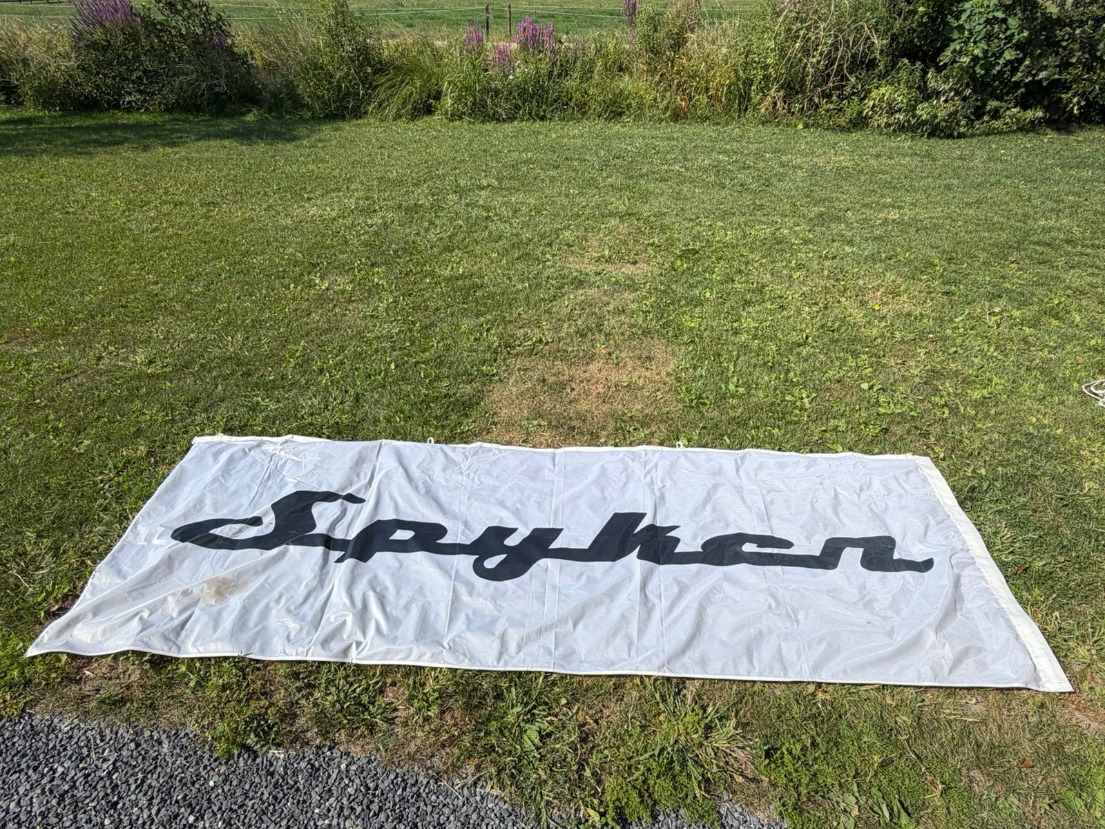 Spyker vlag, Ophalen of Verzenden, Zo goed als nieuw, Auto's
