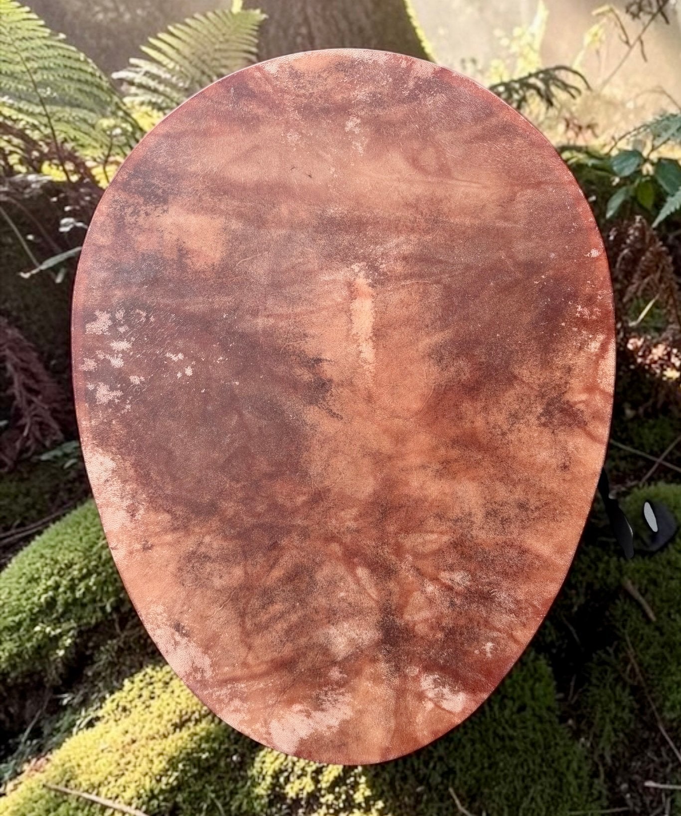 Uniek ovaal Frame 60/45 cm Sjamanendrum Paard, Verzenden, Nieuw
