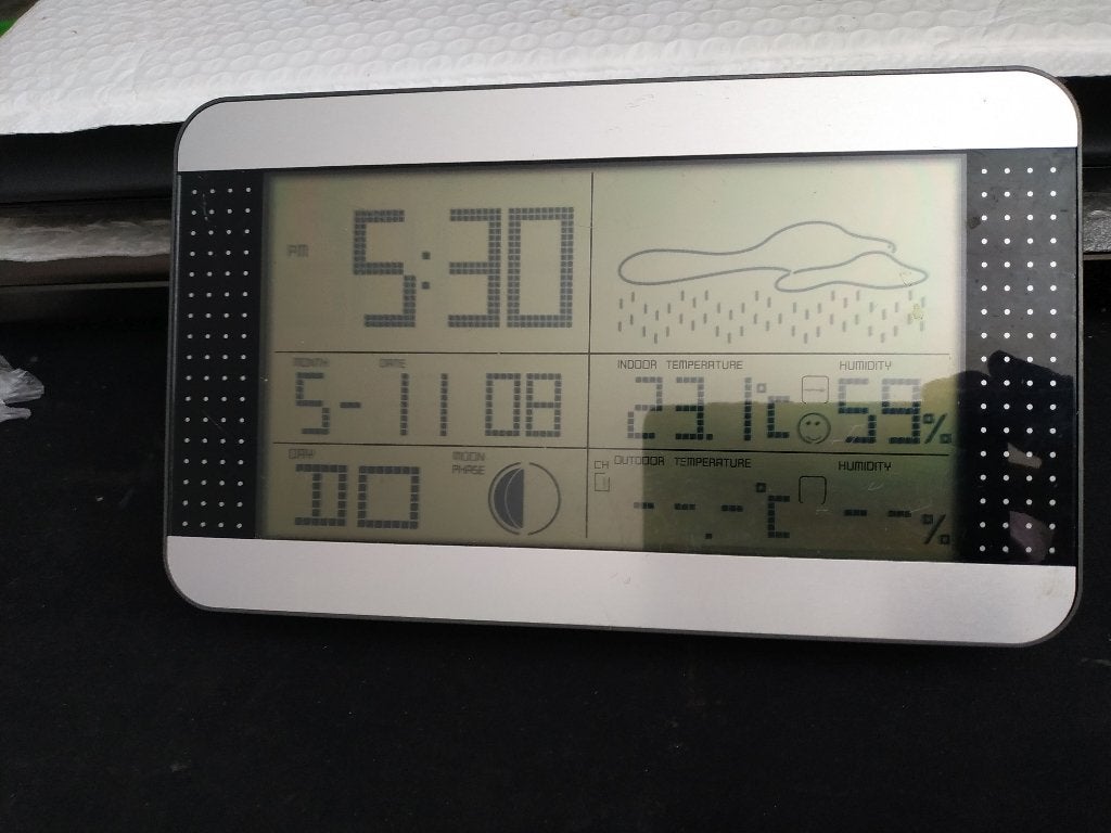 Alecto WS-1700 - Weerstation, Ophalen of Verzenden, Gebruikt, Weerstation