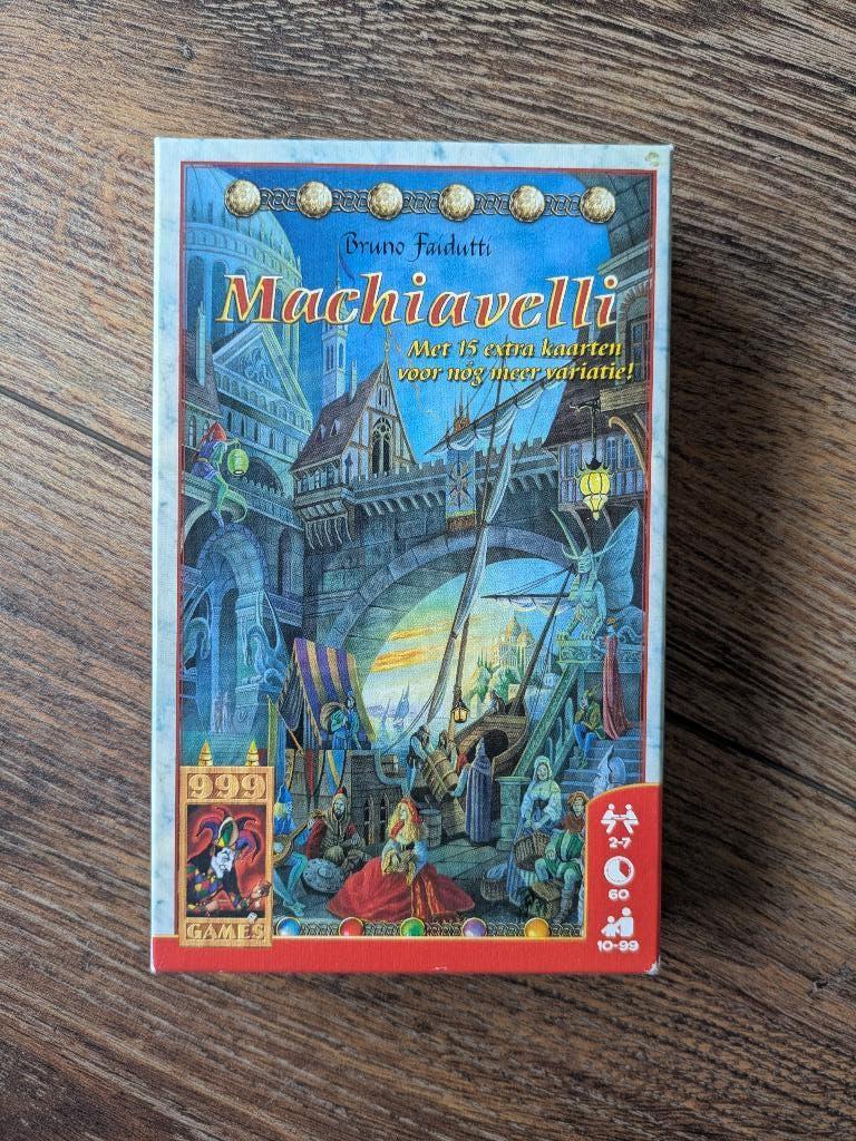 Machiavelli - kaartspel, Ophalen of Verzenden, Zo goed als nieuw, 999 games.
