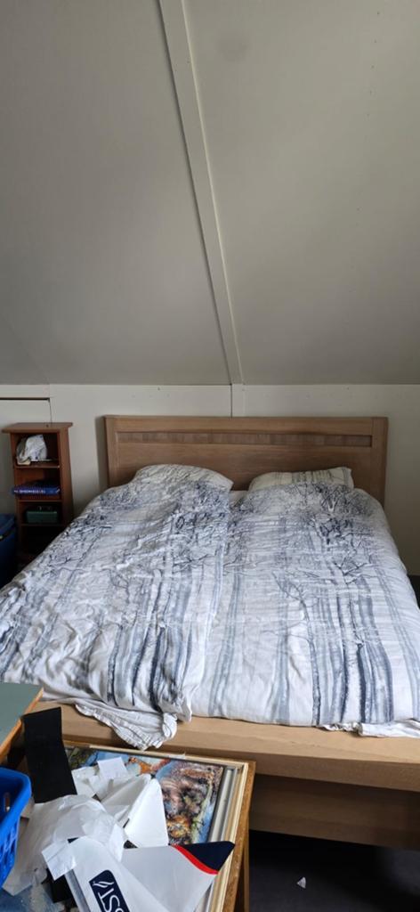 Twee persoonsbed, Huis en Inrichting, Slaapkamer | Complete slaapkamers, Ophalen of Verzenden, Gebruikt, Tweepersoons
