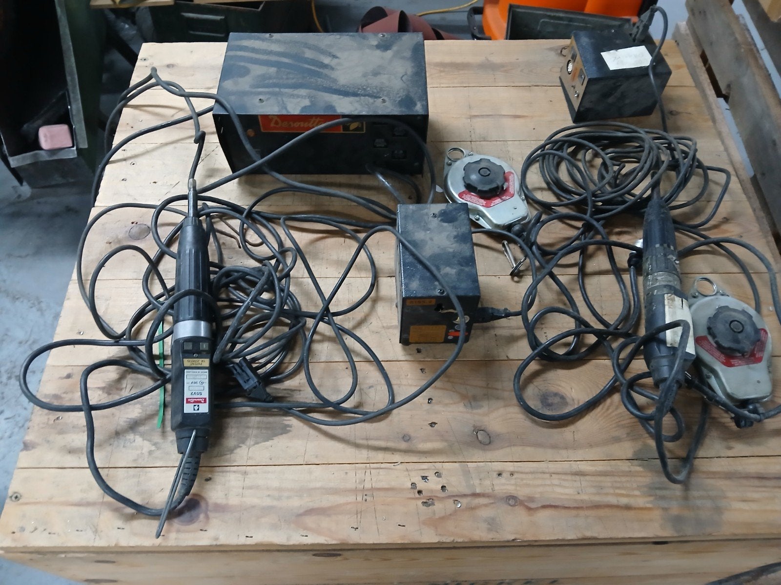 Desoutter Elektrisch Gereedschap - Schroevendraaier Set, Ophalen of Verzenden, Gebruikt