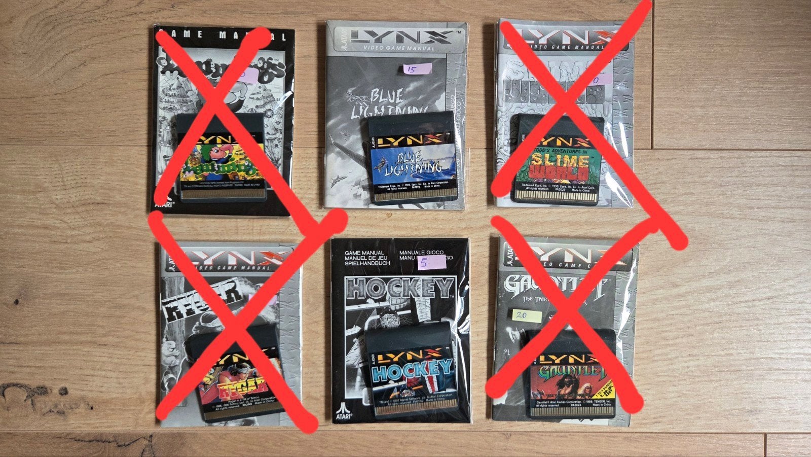 Atari Lynx games met handleiding, 1 speler, Ophalen of Verzenden, Atari Lynx, Vanaf 3 jaar