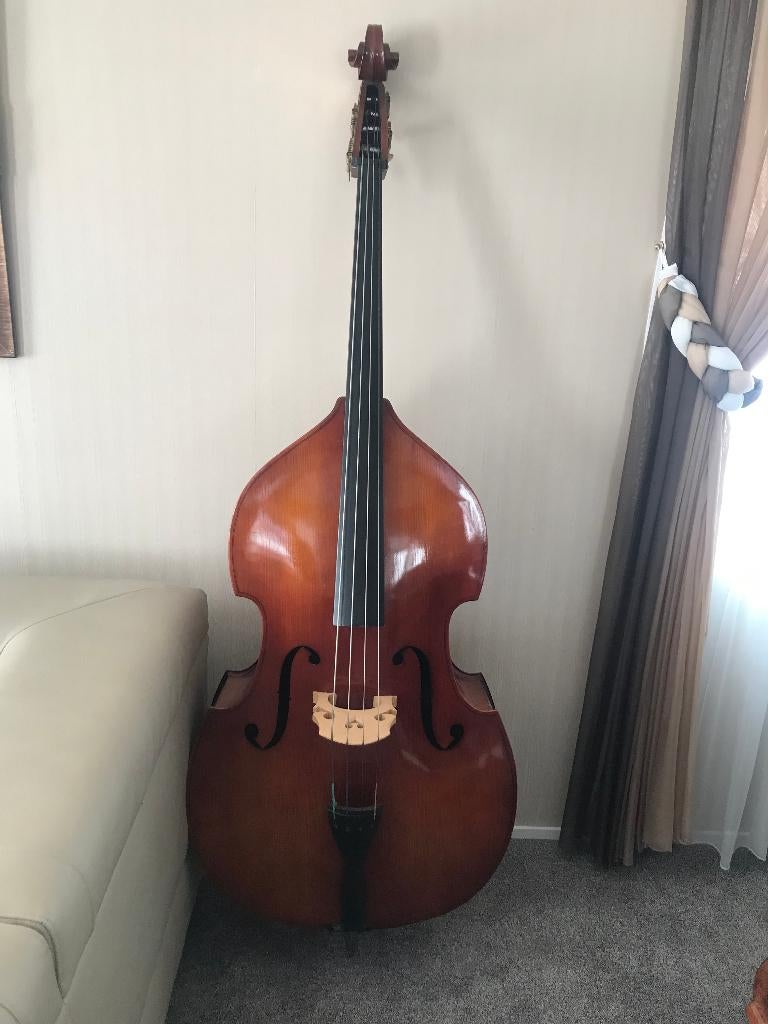muziek instrument contra bas 3/4, Muziek en Instrumenten, Snaarinstrumenten | Gitaren | Bas, Ophalen, Geen, Zo goed als nieuw