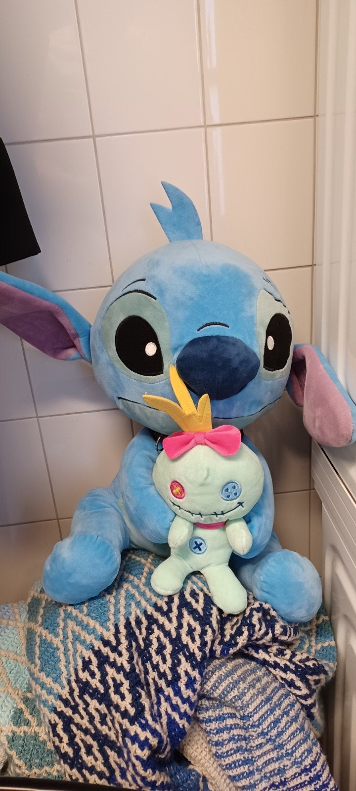 te Koop grote stitch knuffel (zsmw), Ophalen, Disney, Disney, Overige typen