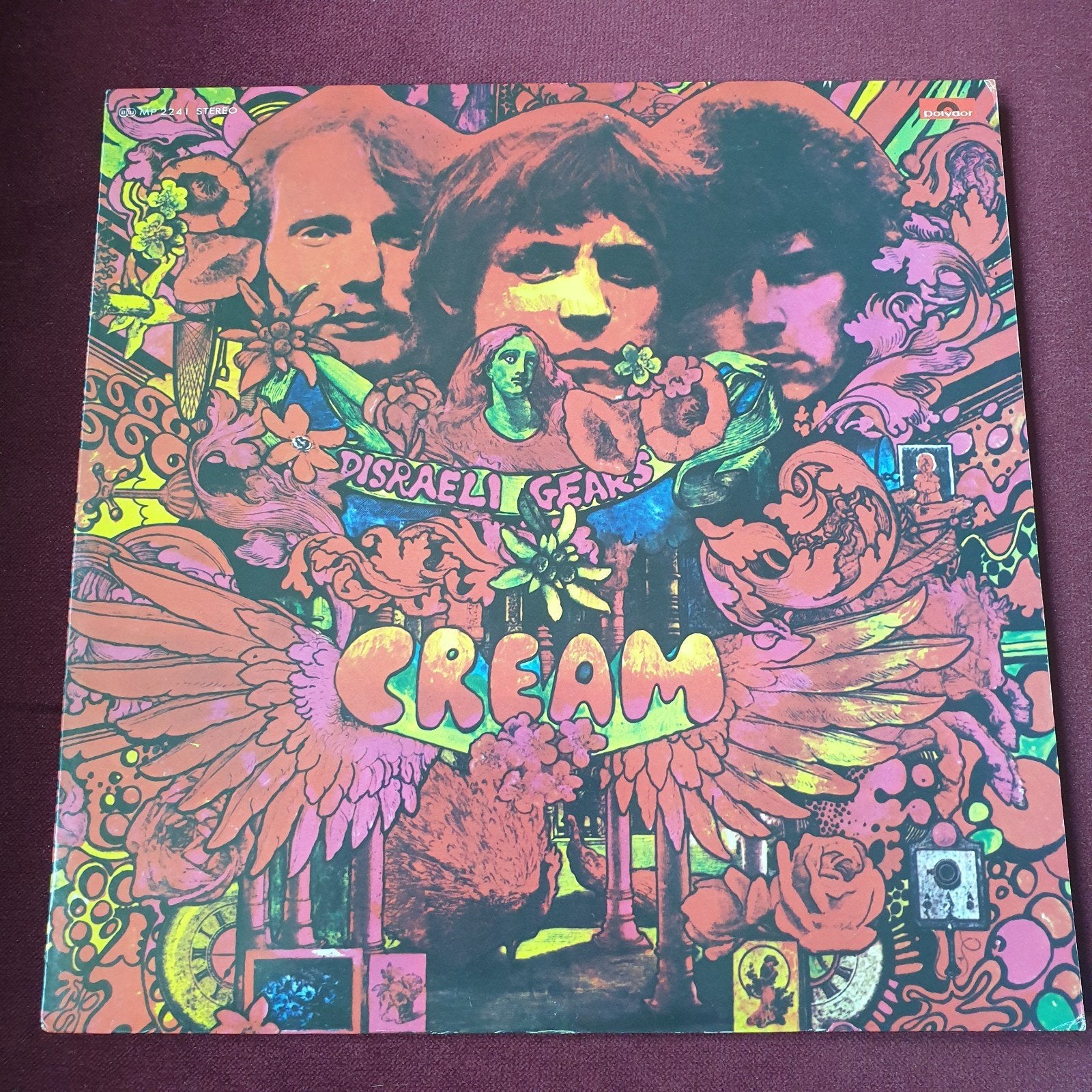 Cream Disraeli Gears vinyl lp Japan Japanse persing, LP, Ophalen of Verzenden, Zo goed als nieuw, Classic Rock