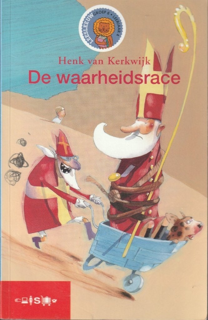 De waarheidsrace - Henk van Kerkwijk( Vanaf 9 jaar)"", Verzenden, Zo goed als nieuw