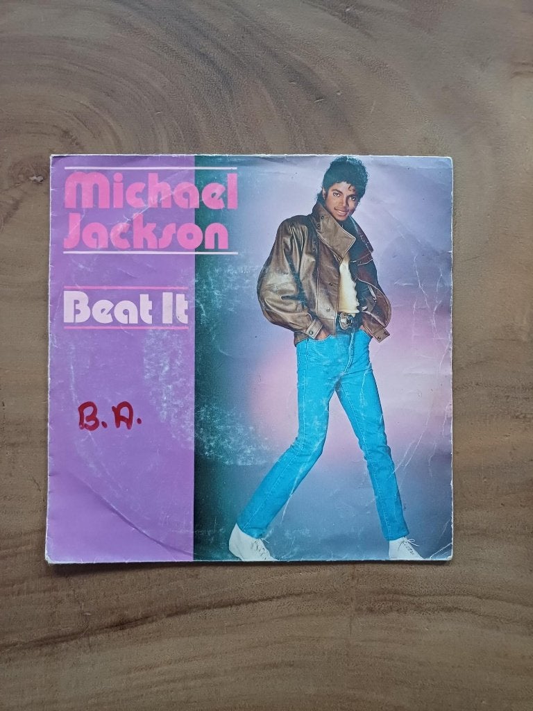 Michael Jackson - Beat it - Single - Vinyl, Ophalen, Gebruikt