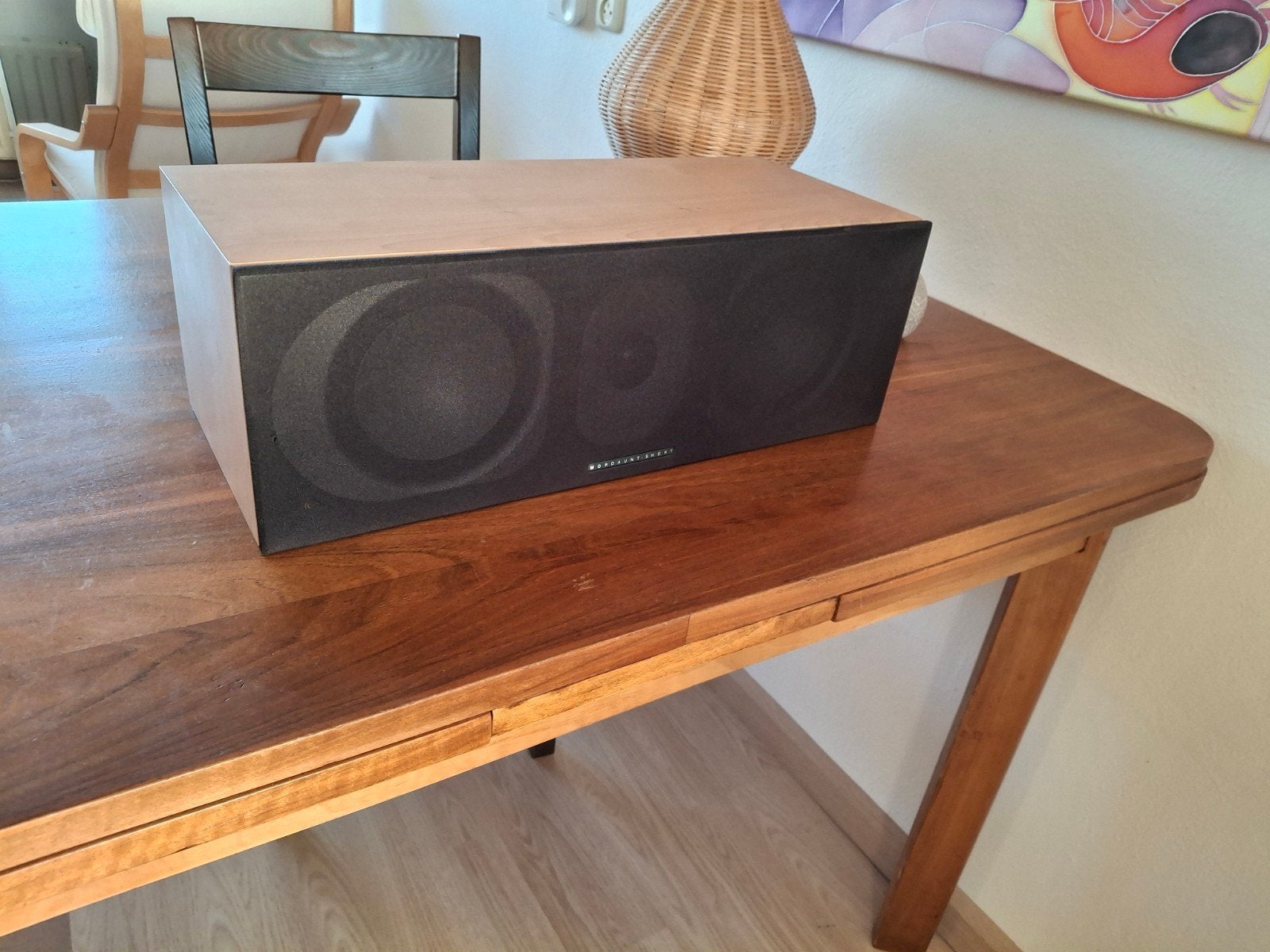 Mordaunt Short Avant 905C Center Speaker, Basreflex, Verzenden, Zo goed als nieuw, 60 tot 120 watt