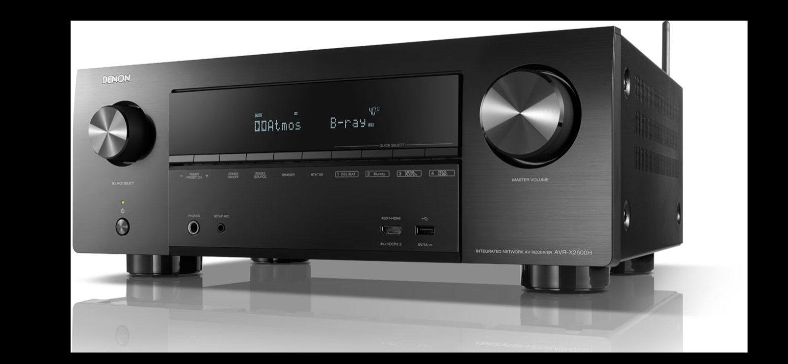 Denon AVR-X2600H 7.2 AV-receiver - Zo goed als nieuw, Overige systemen, Denon, Ophalen of Verzenden, Zo goed als nieuw
