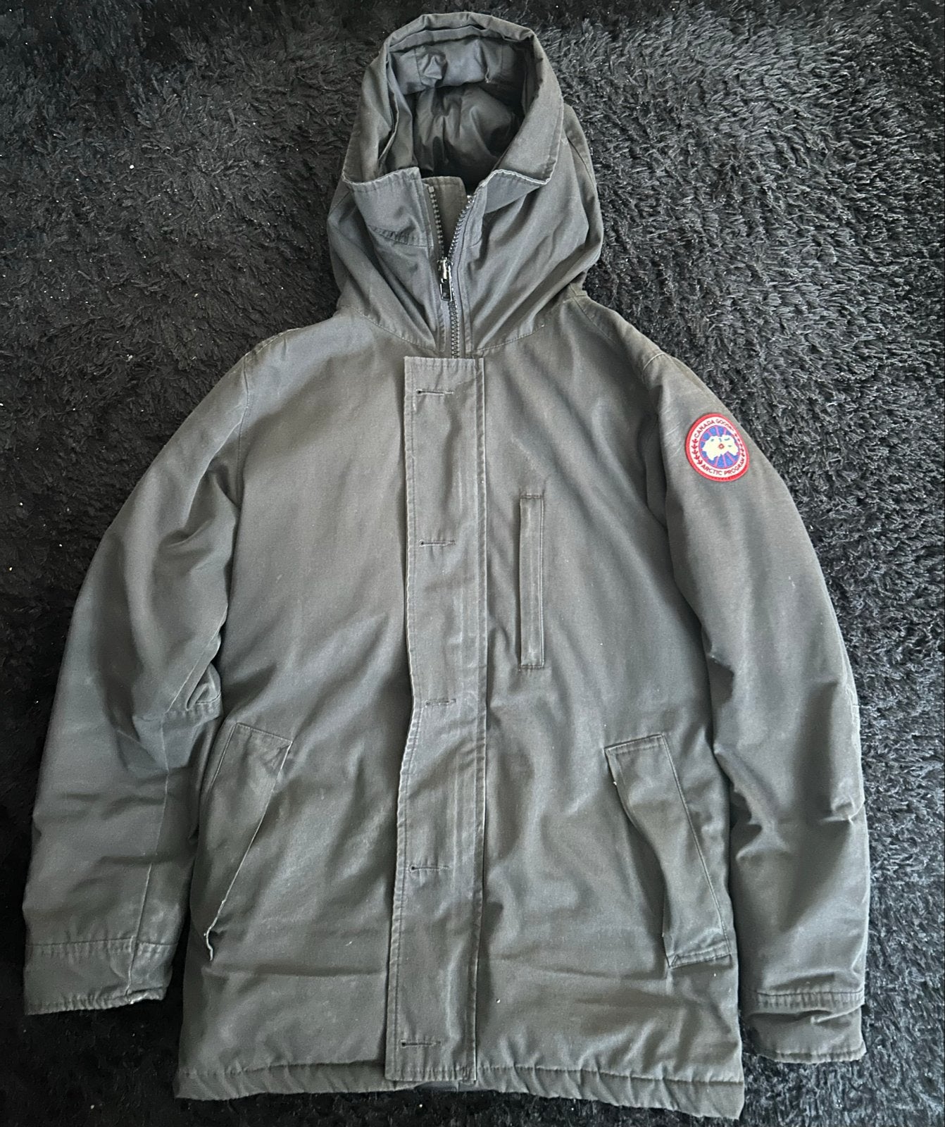 Canada Goose Jas Zwart Maat M/M Origineel, Kleding | Heren, Jassen | Winter, Ophalen of Verzenden, Zo goed als nieuw, Maat 48/50 (M)