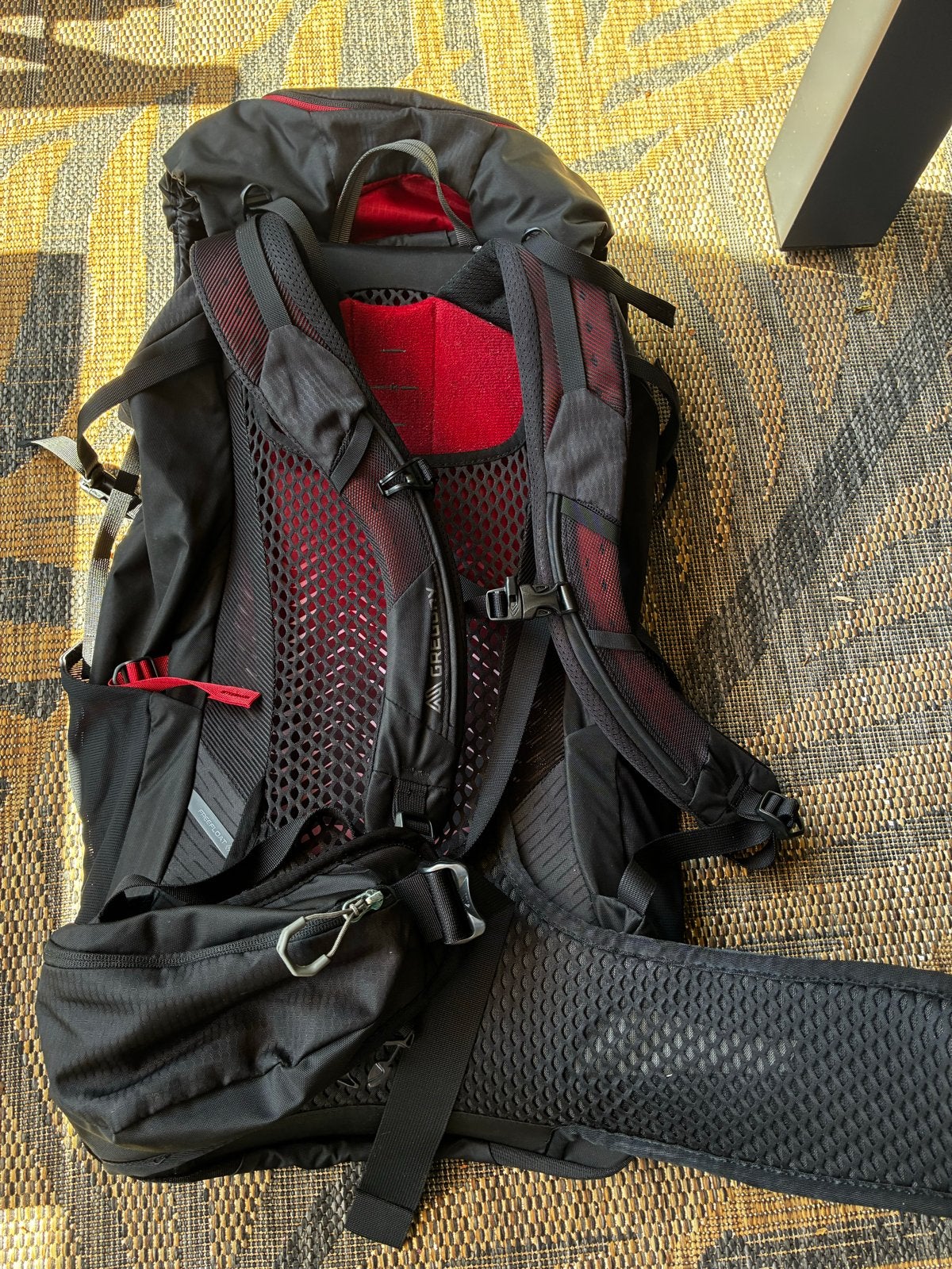 Gregory Zulu 40L Trekking Rugzak met Regencover, Overige merken, Gebruikt, Ophalen of Verzenden, Minder dan 25 cm
