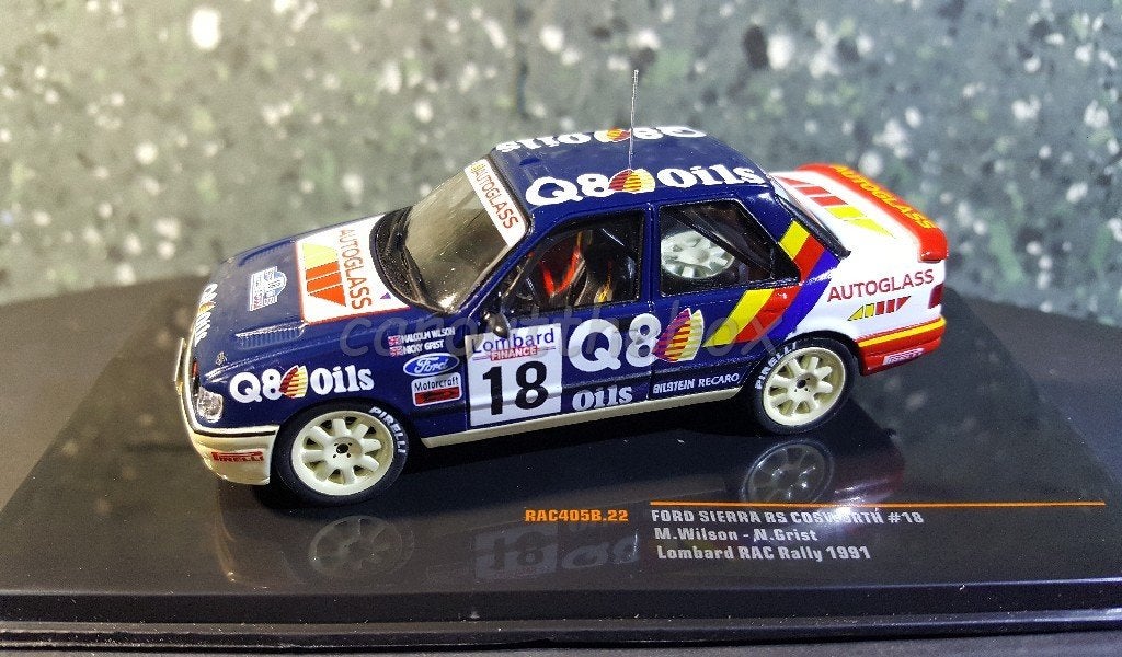 Ford Sierra RS Cosworth #18 1:43 Ixo V799, Verzenden, Nieuw, Auto, Overige merken