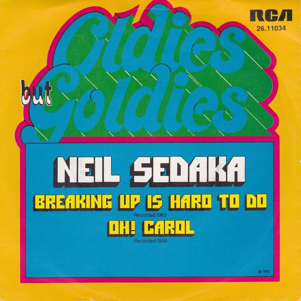 Neil Sedaka - Oh Carol 7", Cd's en Dvd's, Vinyl Singles, 7 inch, Single, Ophalen of Verzenden, Zo goed als nieuw