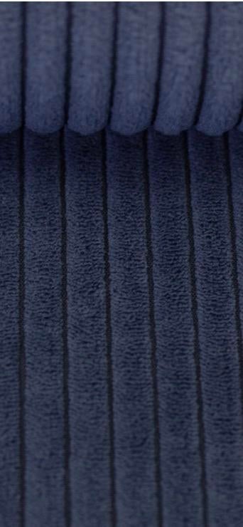 Meubelstof ribfluweel blauw, Hobby en Vrije tijd, Stoffen en Lappen, Blauw, 120 cm of meer, Ophalen of Verzenden, Ribstof