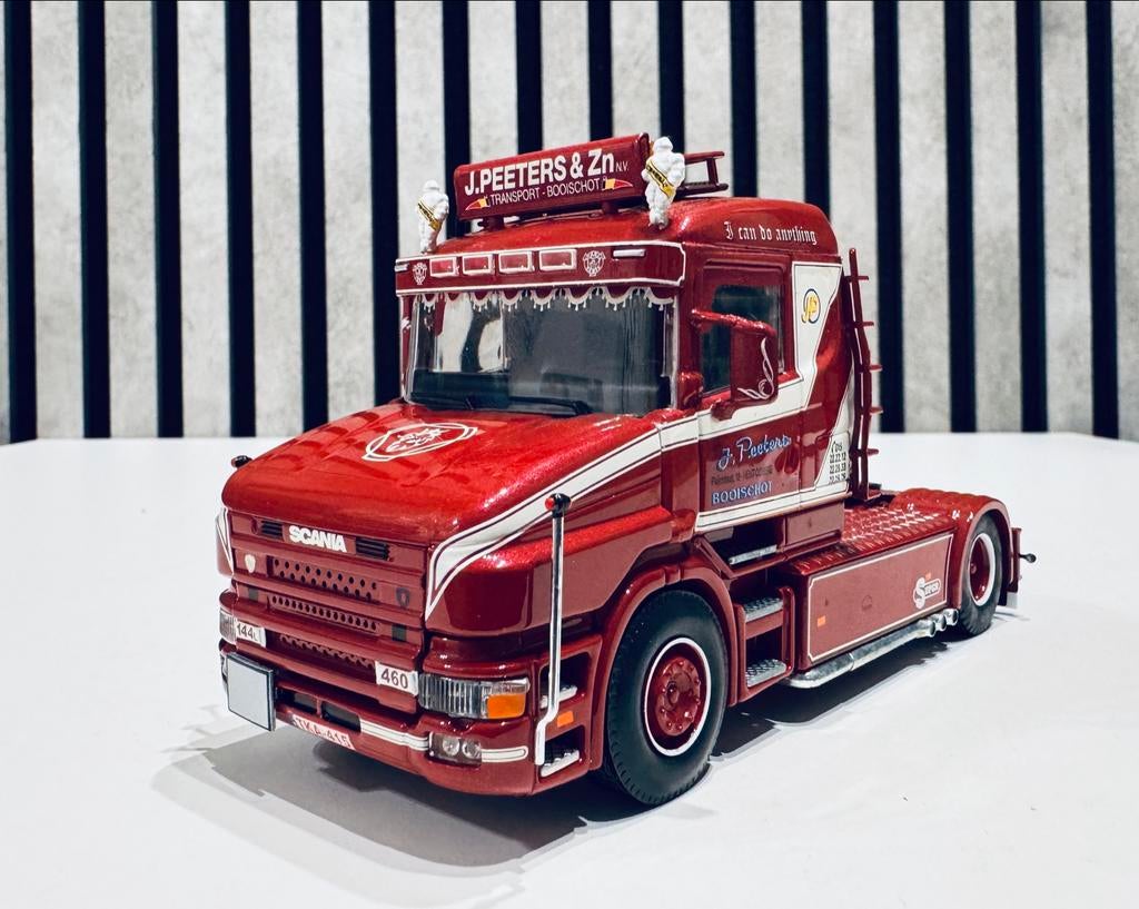 Scania  J. Peeters 2015 Belgium Tekno 1:50, Ophalen of Verzenden, Zo goed als nieuw, Bus of Vrachtwagen, Overige merken