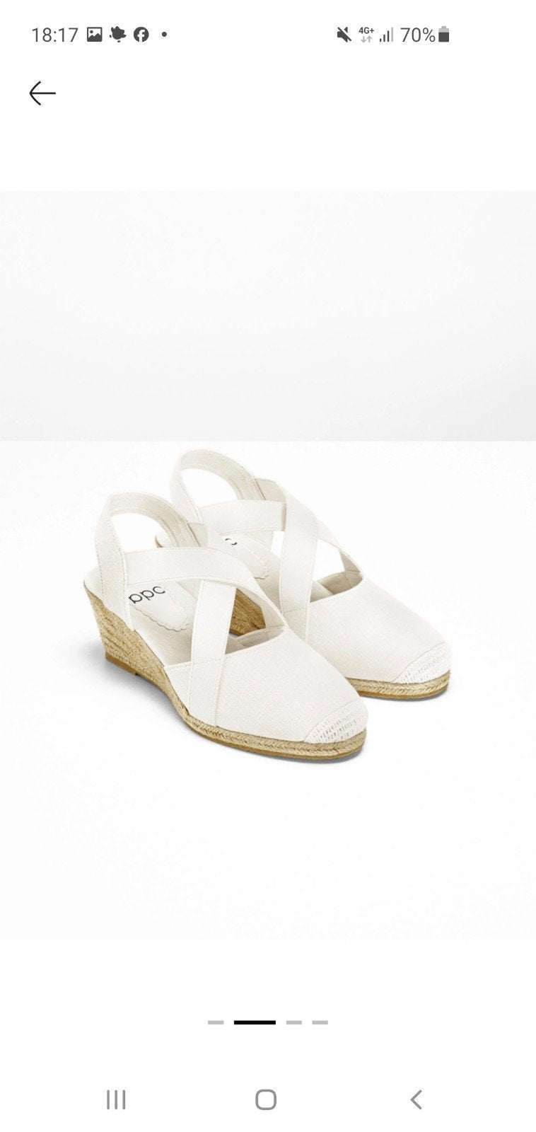 Nieuw! In verpakking mooie witte sandalen maat 43!, Verzenden, Nieuw, Wit, Sandalen of Muiltjes