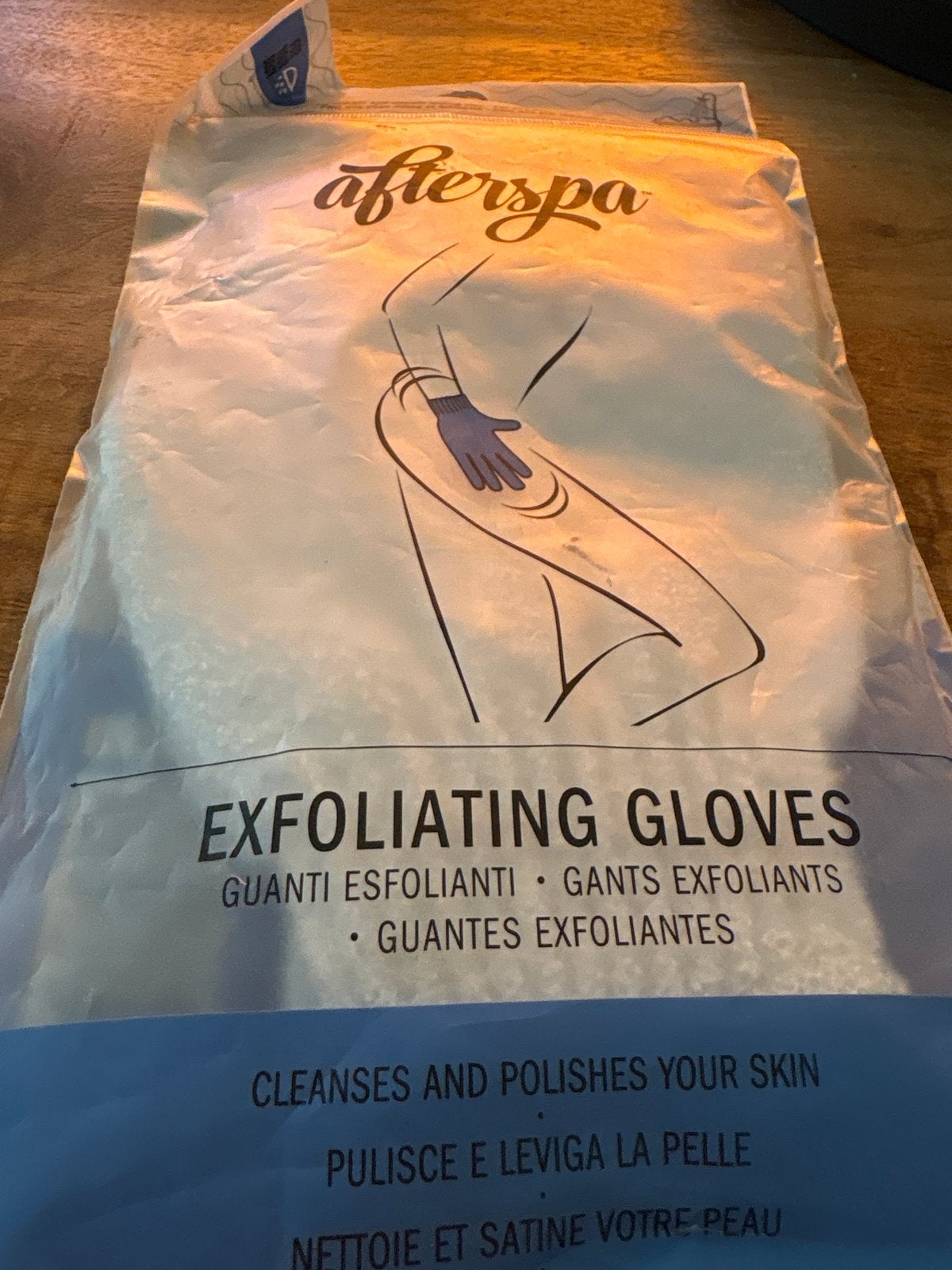 Nieuwe Afterspa Exfoliërende Handschoenen, Verzenden, Nieuw, Overige typen