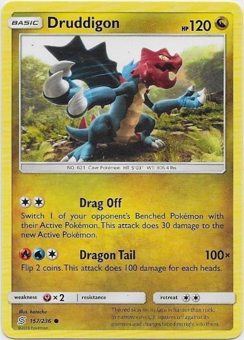 Unified Minds,  Druddigon [common] 157/236, Verzenden, Nieuw, Losse kaart
