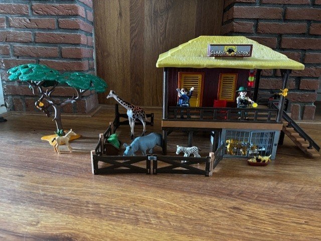 Playmobil Safari Station Wild Ranger 4826, Kinderen en Baby's, Speelgoed | Playmobil, Ophalen of Verzenden, Zo goed als nieuw