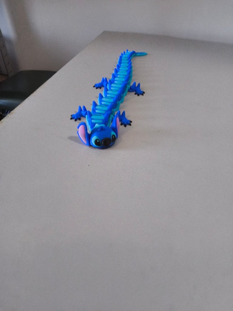 3D geprinte Stitch draak, Ophalen of Verzenden, Nieuw