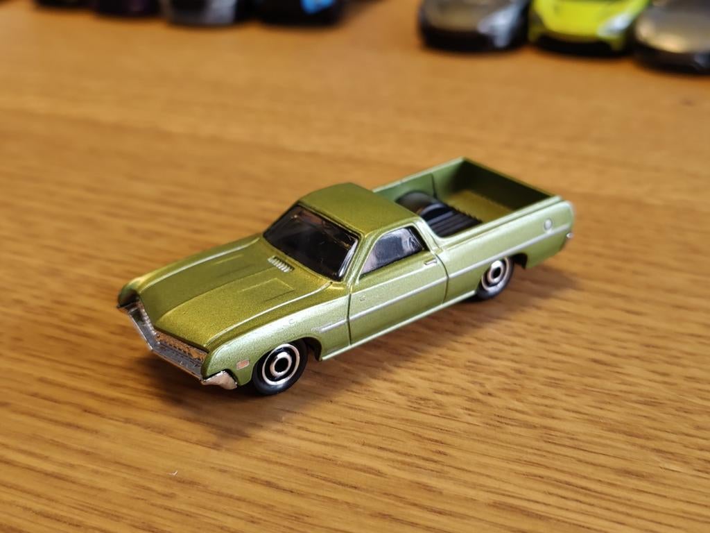 Matchbox Ford Ranchero GROEN, Ophalen of Verzenden, Zo goed als nieuw, Auto