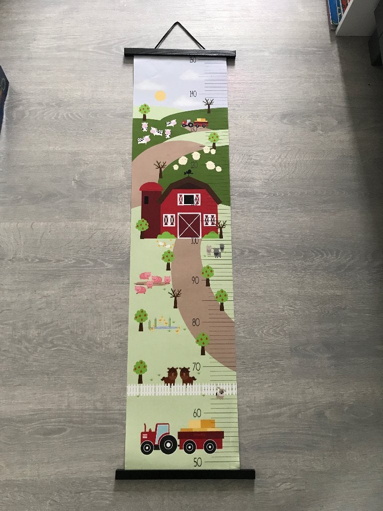 Groeimeter, lampenkap en poster, Ophalen of Verzenden, Rechthoekig