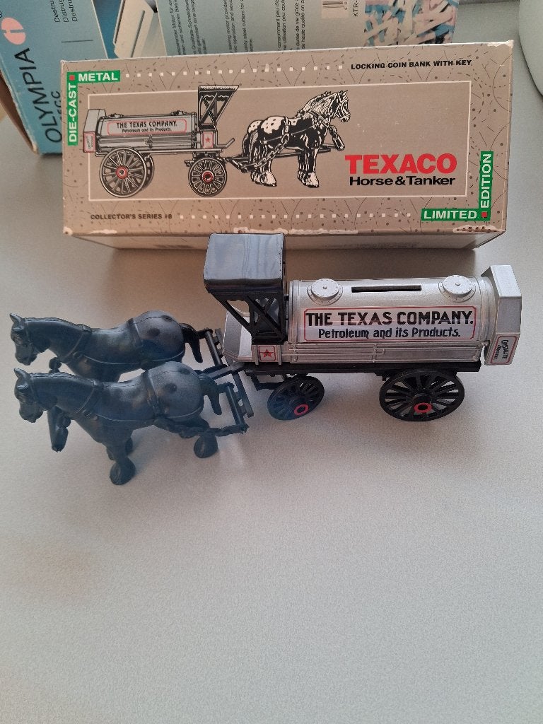 texas horse compagnie  en truck met texas olie, Verzenden, Nieuw, Bus of Vrachtwagen