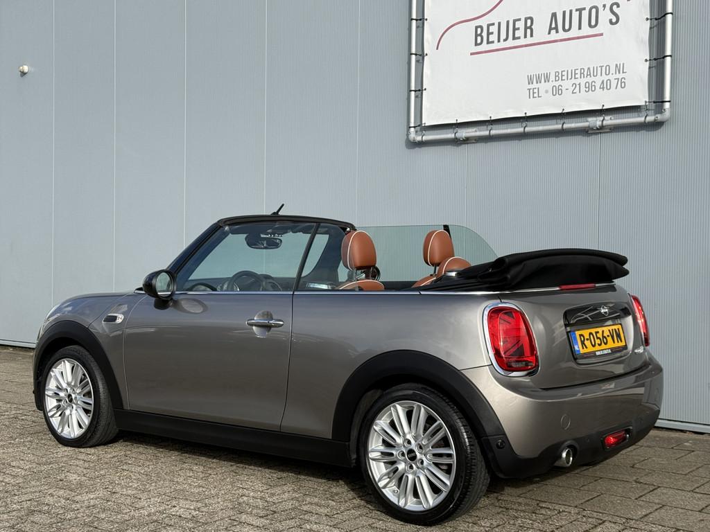 MINI Cabrio 1.5 Cooper Salt Apple Carplay/Leer/PDC, 136 pk, Gebruikt, Euro 6, Cabriolet