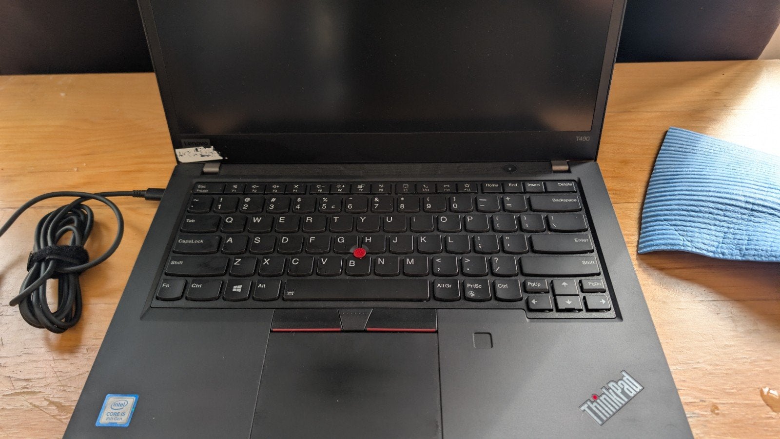 lenovo thinkpad t 490, Ophalen, 13 inch, Zo goed als nieuw, SSD