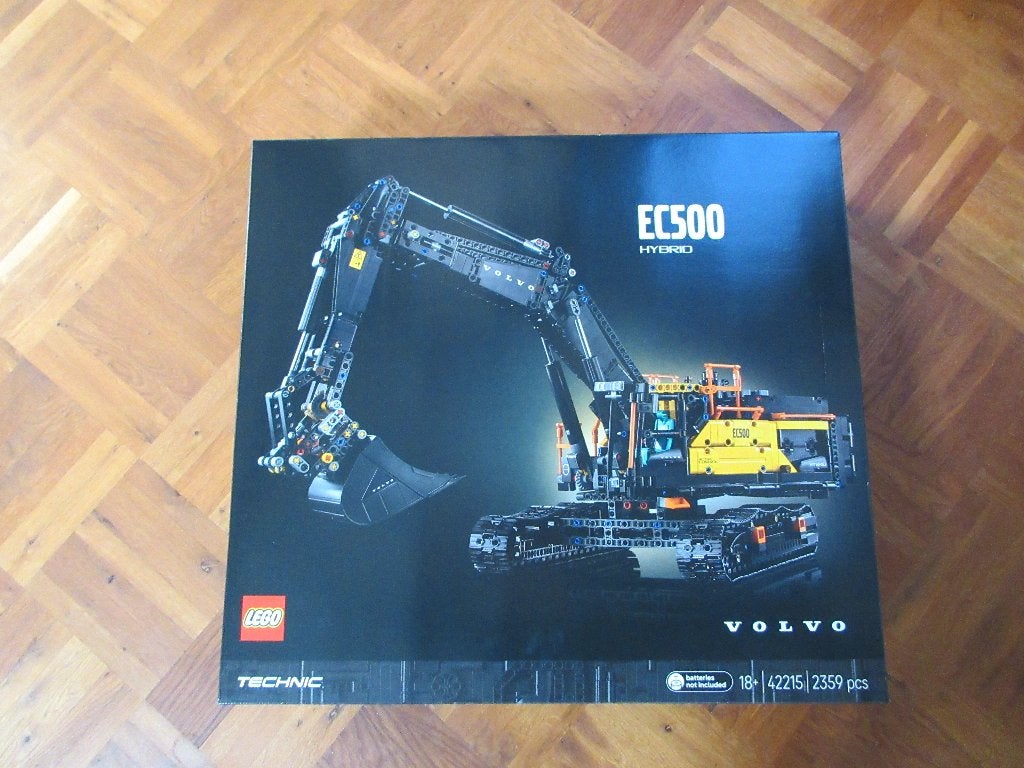 Lego Technic VOLVO EC500 GRAAFMACHINE 42215 met doos perfect, Lego, Ophalen of Verzenden, Zo goed als nieuw, Technic