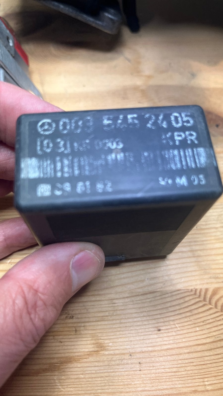 Mercedes brandstof pomp relais, Ophalen of Verzenden, Gebruikt