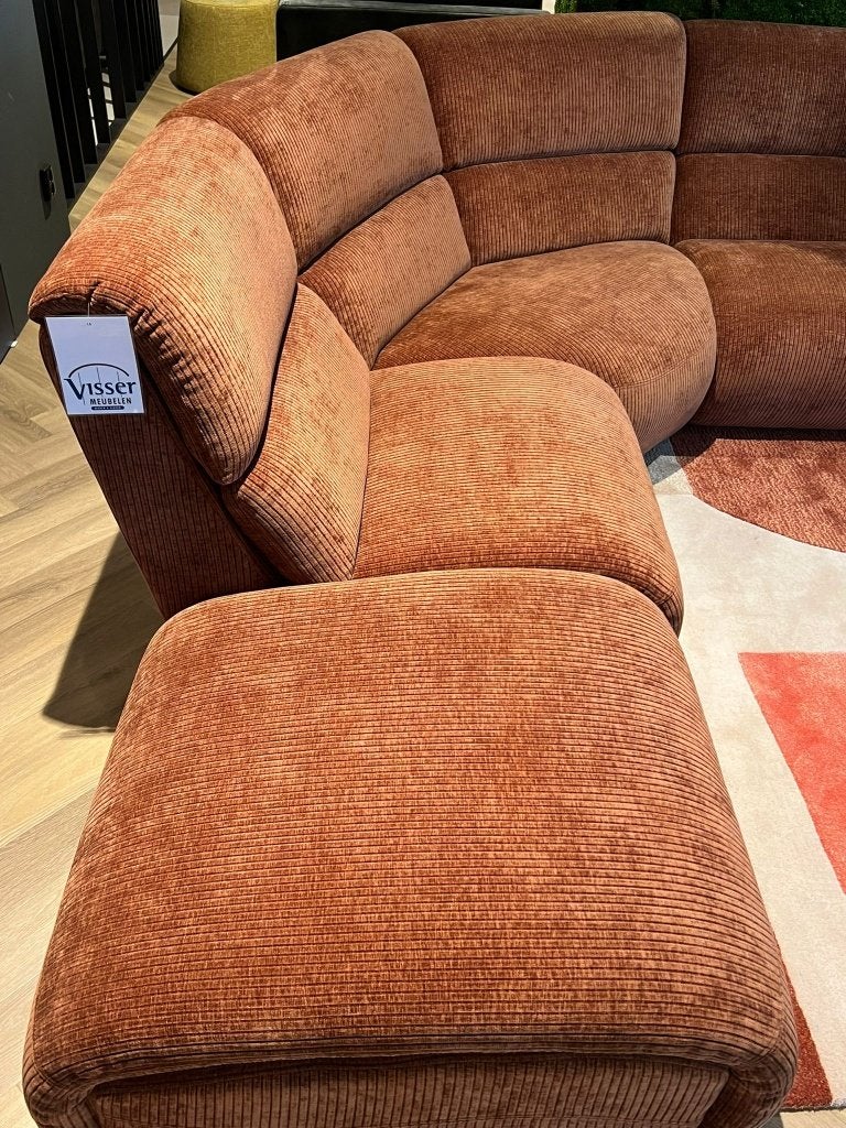 Hoekbank in Ribstof van SEVN– VAN € 3.835,- VOOR € 2.500,-, Ophalen, Sevn, Sommelsdijkse haven 19, Info@vissermeubelen.nl