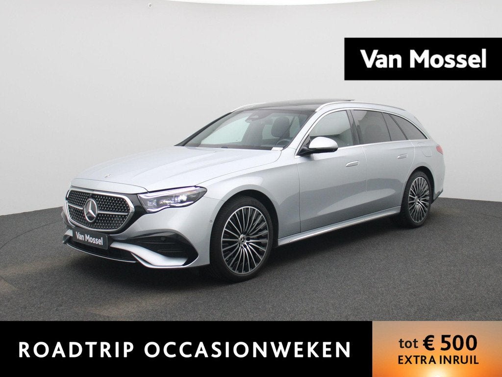 Mercedes-Benz E-Klasse Break E 300 de 4MATIC Exclusive Line, Auto's, Mercedes-Benz, Automaat, 12 maanden, Stof, Gebruikt