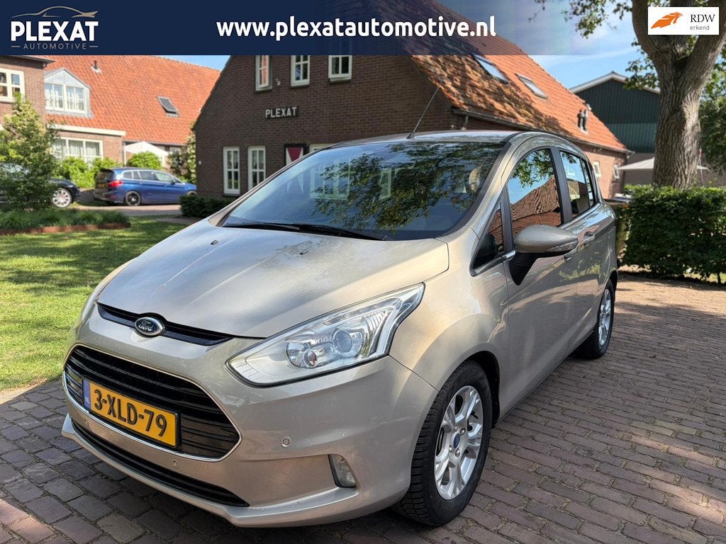 Ford B-Max 1.6 TI-VCT Titanium Aut. | Orig NL | Hoge Instap, Stof, Gebruikt, Zwart, 4 cilinders