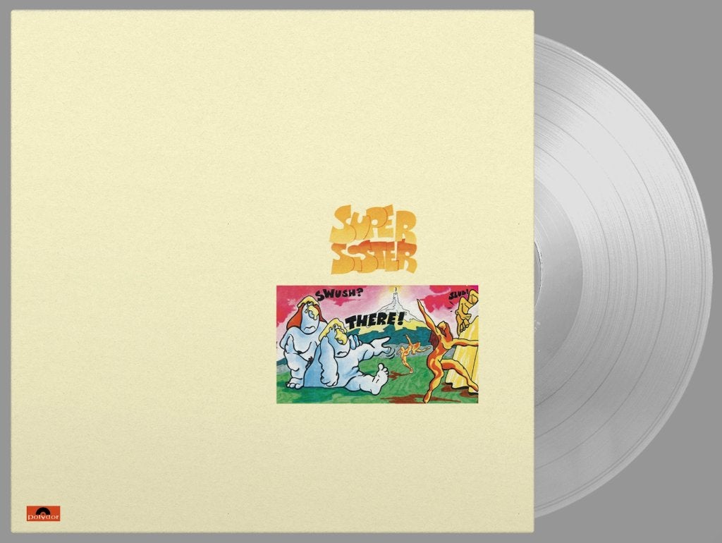 Vinyl LP Supersister Pudding & Gisteren CRYSTAL CLEAR NIEUW, Cd's en Dvd's, LP, Colored vinyl, Pop, Ophalen of Verzenden