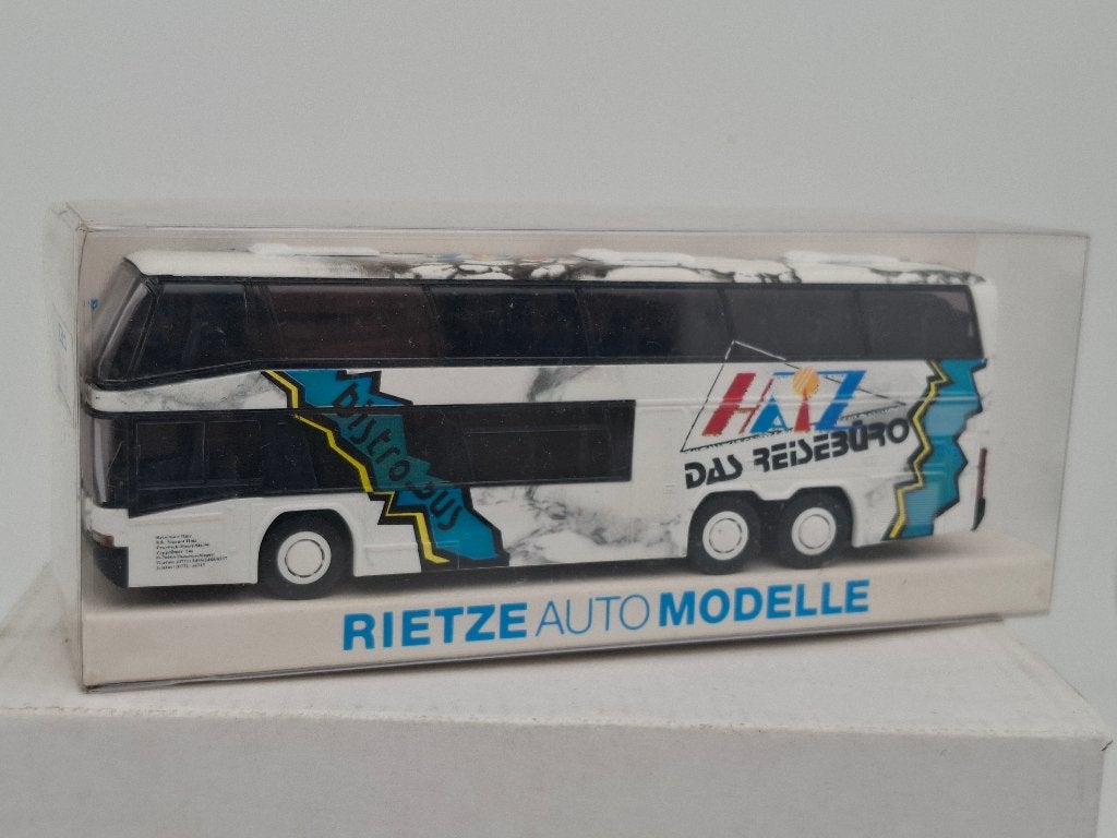 Neoplan Touringcar Dubbeldekker - Rietze 1/87, Verzenden, Zo goed als nieuw, Bus of Vrachtwagen, Rietze