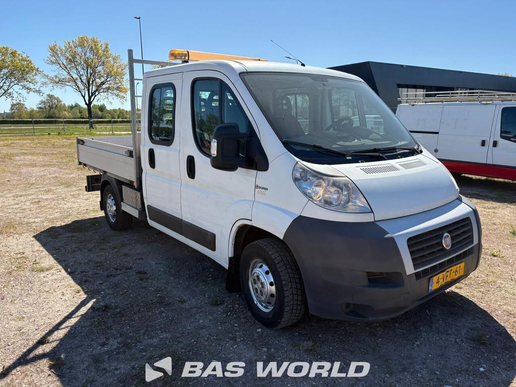 Fiat Ducato 33 2.2 MultiJet KIPPER TIPPER Dubbele cabine, Gebruikt, 100 pk, Wit, Bedrijf