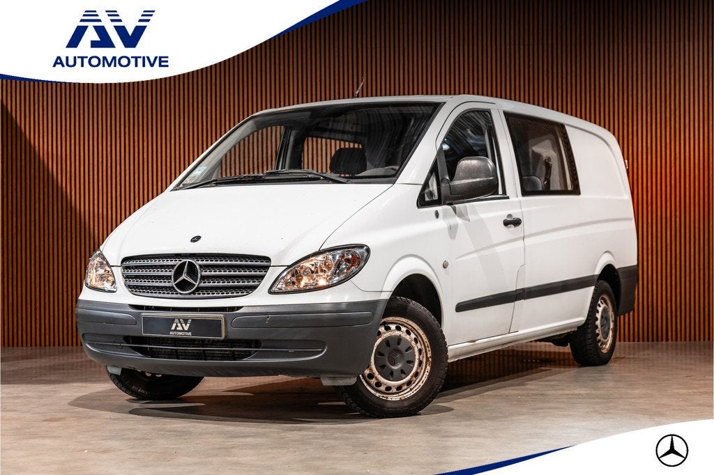 Mercedes-Benz Vito 109 CDI 320 Lang DC | Marge | BTW Vrij |, Gebruikt, Zwart, 4 cilinders, Wit
