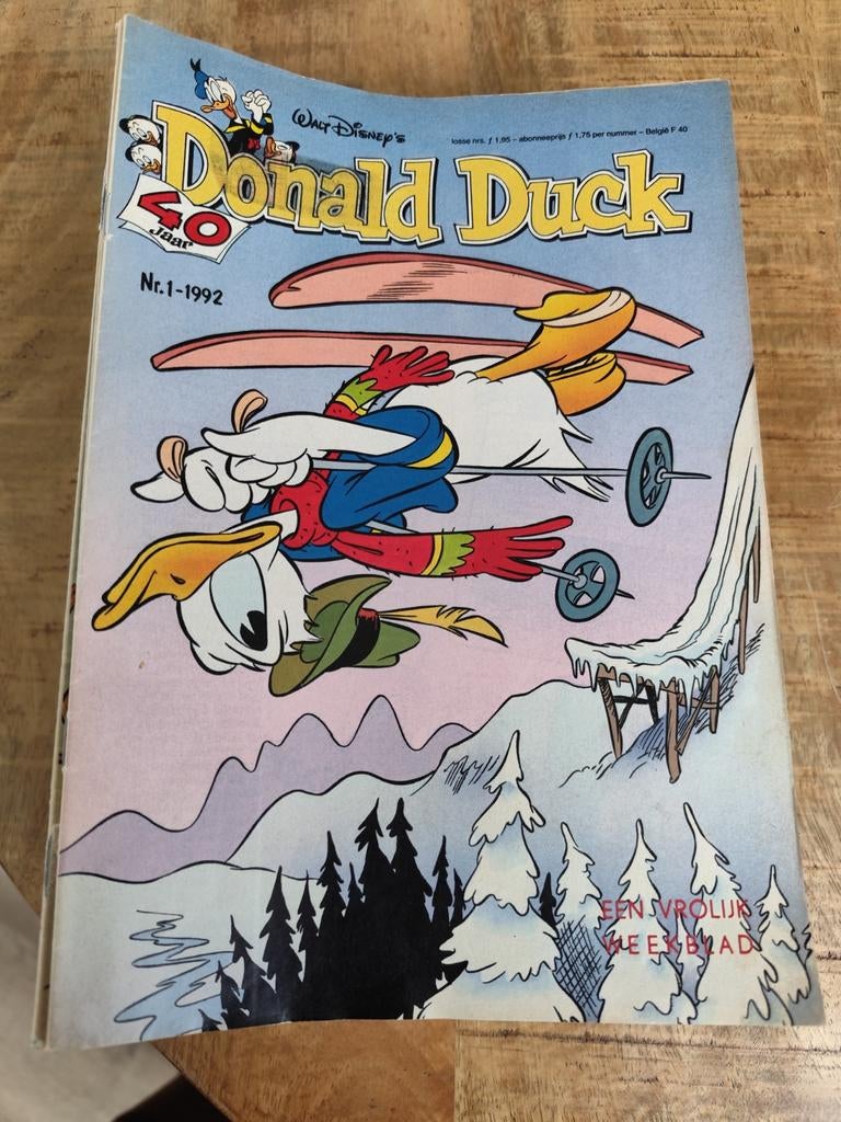 Complete jaargang Donald Duck 1991/1992/1993/1994/1995, Complete serie of reeks, Ophalen, Gelezen, Europa