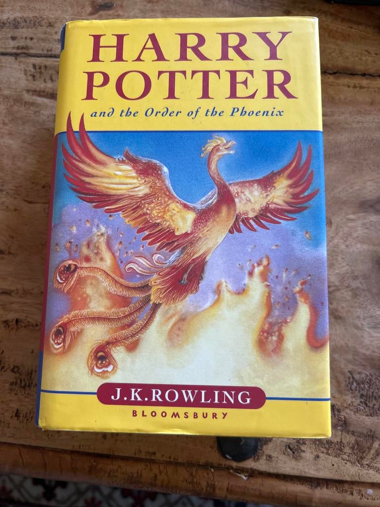 Harry Potter en de Orde van de Feniks - Eerste Editie, Ophalen of Verzenden, Zo goed als nieuw, Boek of Poster
