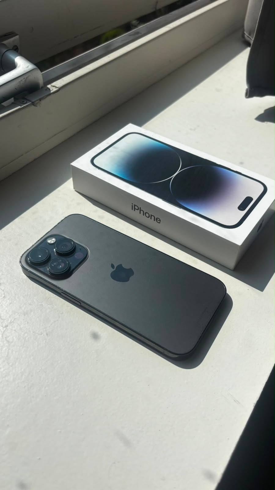 iPhone 14 Pro 128 GB - incl, aankoopbon, Telecommunicatie, Mobiele telefoons | Apple iPhone, Ophalen, Zwart, Zonder simlock, Zonder abonnement