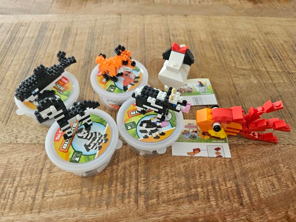 Blocks Mini van Tori-Toys en Mini Animal van Wange, Verzenden, Zo goed als nieuw