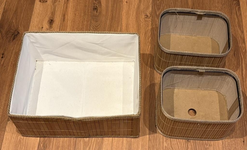 Mandjes, Gebruikt, Mand, Ophalen of Verzenden, Riet
