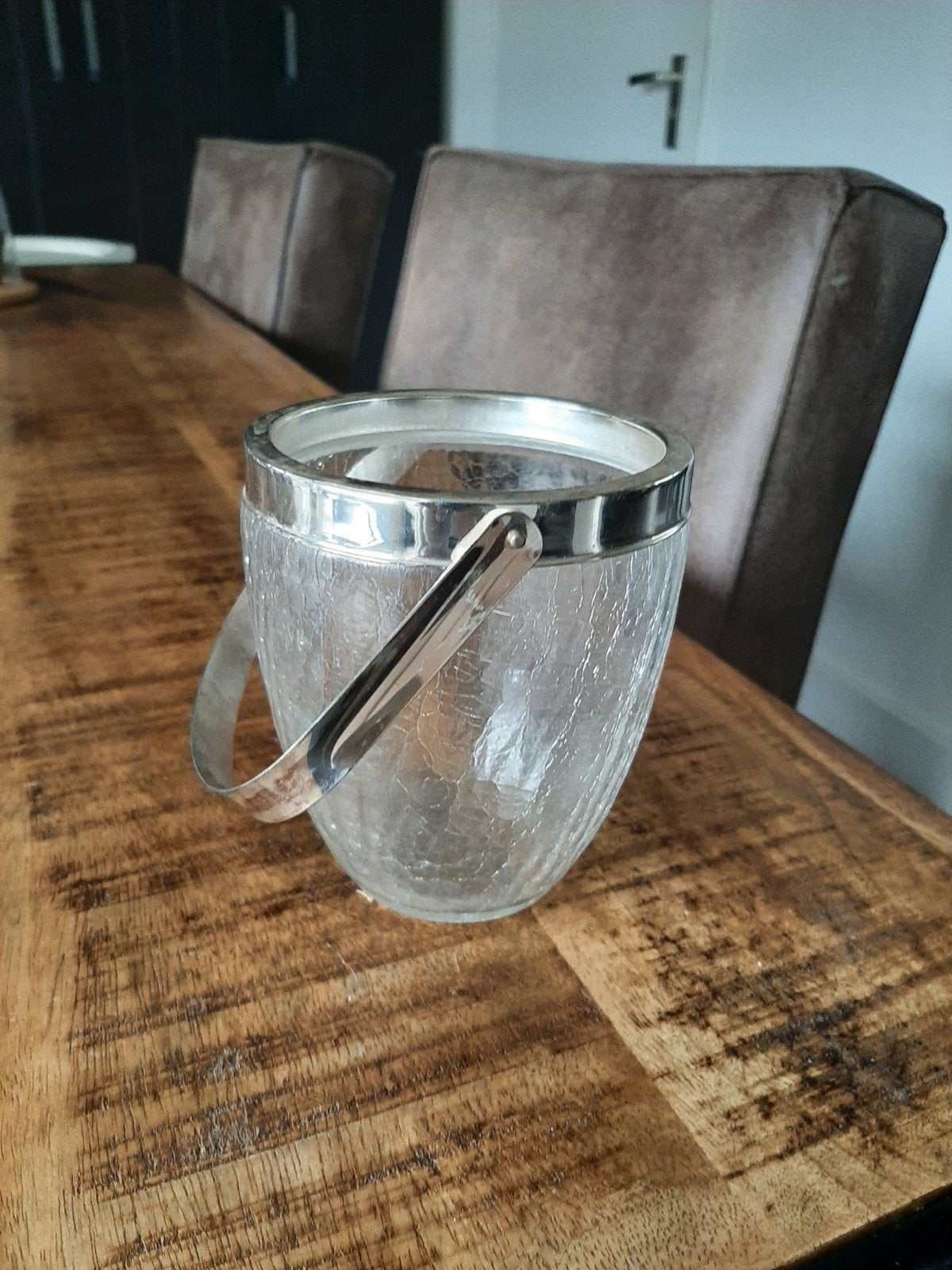 mooie kristallen pot en meer 4.95 pst, Ophalen