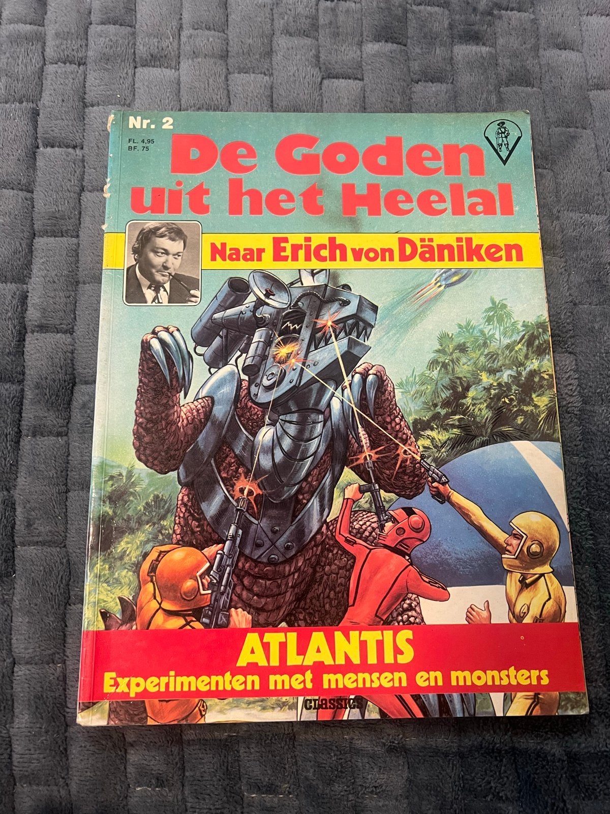 De Goden uit het Heelal deel 2: Atlantis - Vintage Sci-Fi St, Eén stripboek, Ophalen of Verzenden, Gelezen