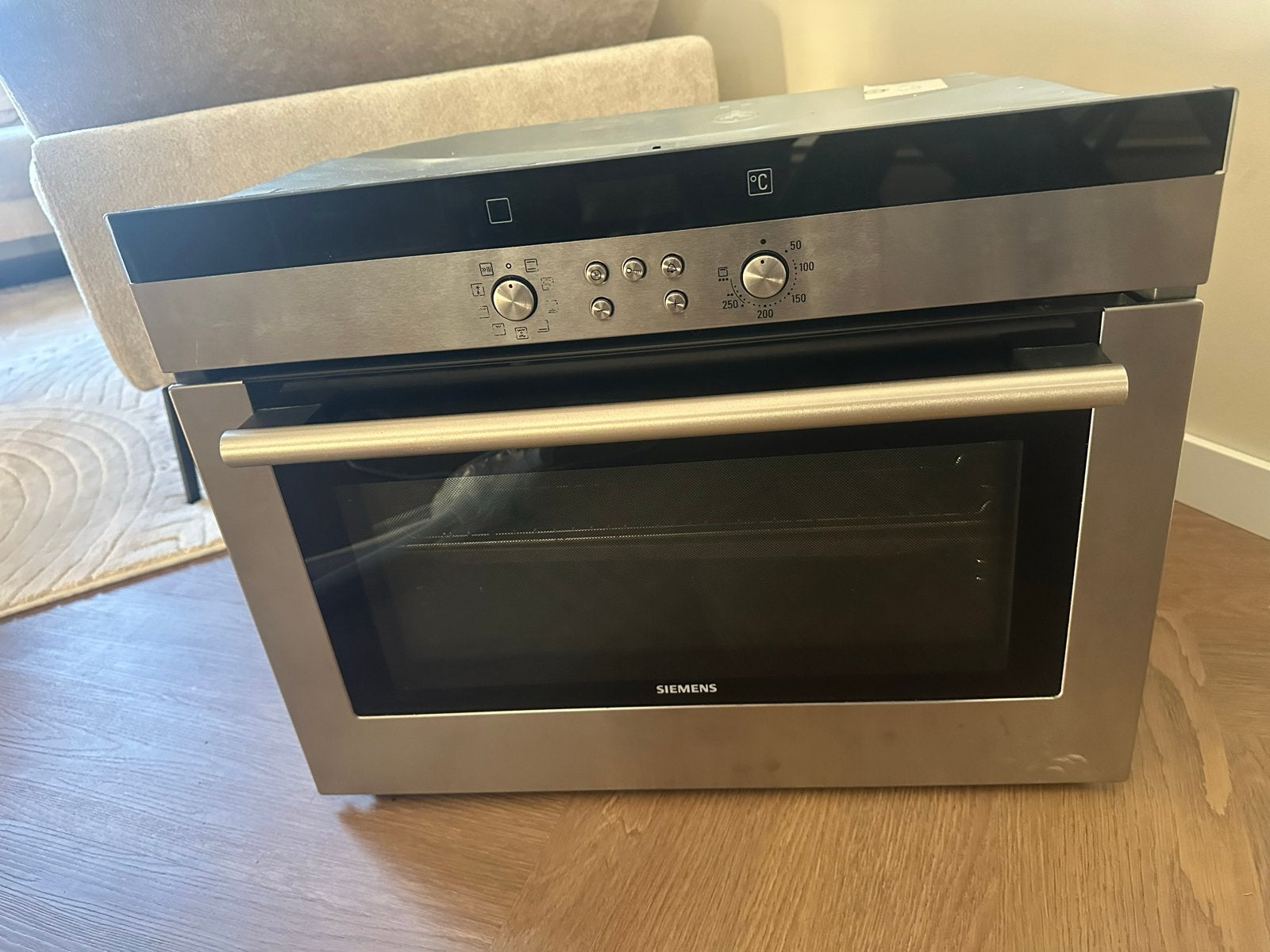 Siemens HBB33K550 Inbouw Oven 60cm, Ophalen, Gebruikt, Oven, Hete lucht