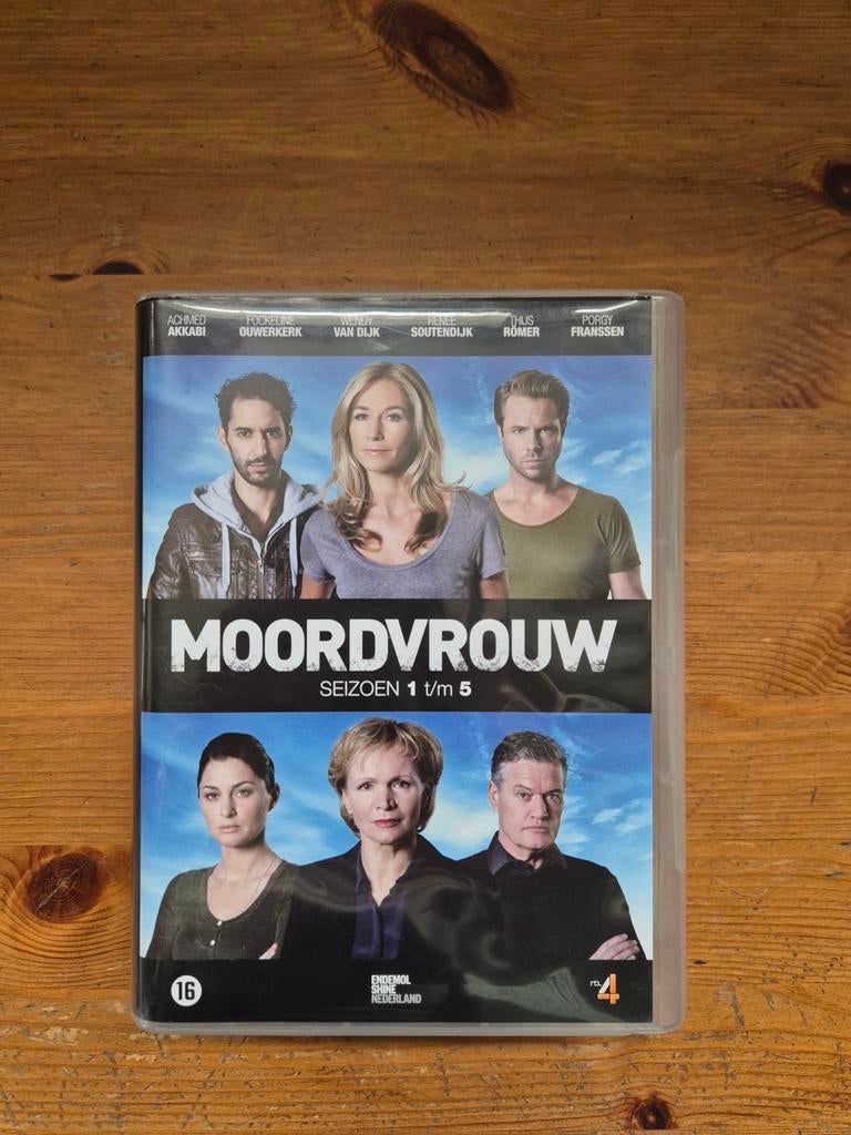 Moordvrouw DVD seizoen 1 t/m 5, Alle leeftijden, Ophalen of Verzenden, Gebruikt