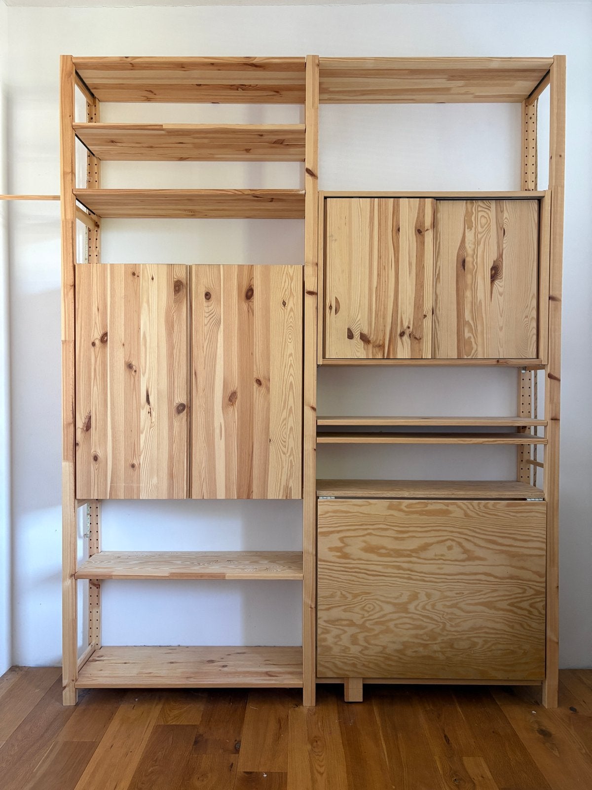 IKEA IVAR wandsysteem met planken, kasten & bureau, Ophalen, Gebruikt