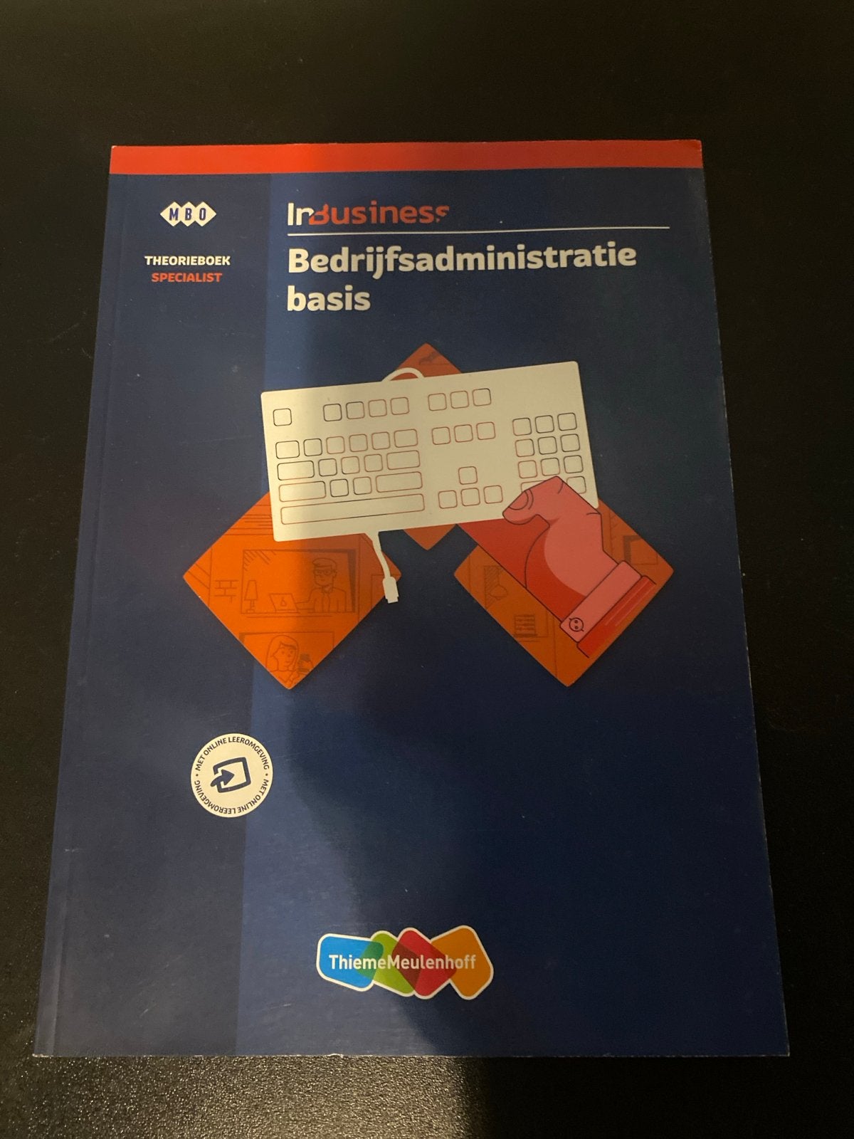 InBusiness Bedrijfsadministratie basis MBO theorieboek, Ophalen of Verzenden, Gamma, Zo goed als nieuw, MBO